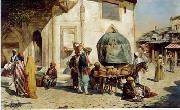 unknow artist Arab or Arabic people and life. Orientalism oil paintings 139 Germany oil painting artist